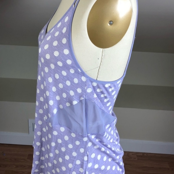 Urban Outfitters Lilac Polkadot Tank Top - Picture 2 of 2